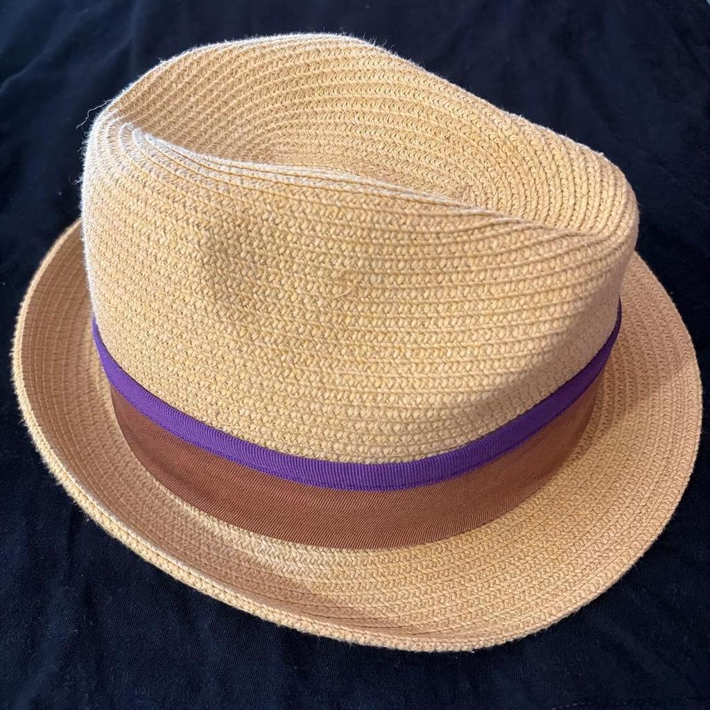 Used BEAMS straw hat