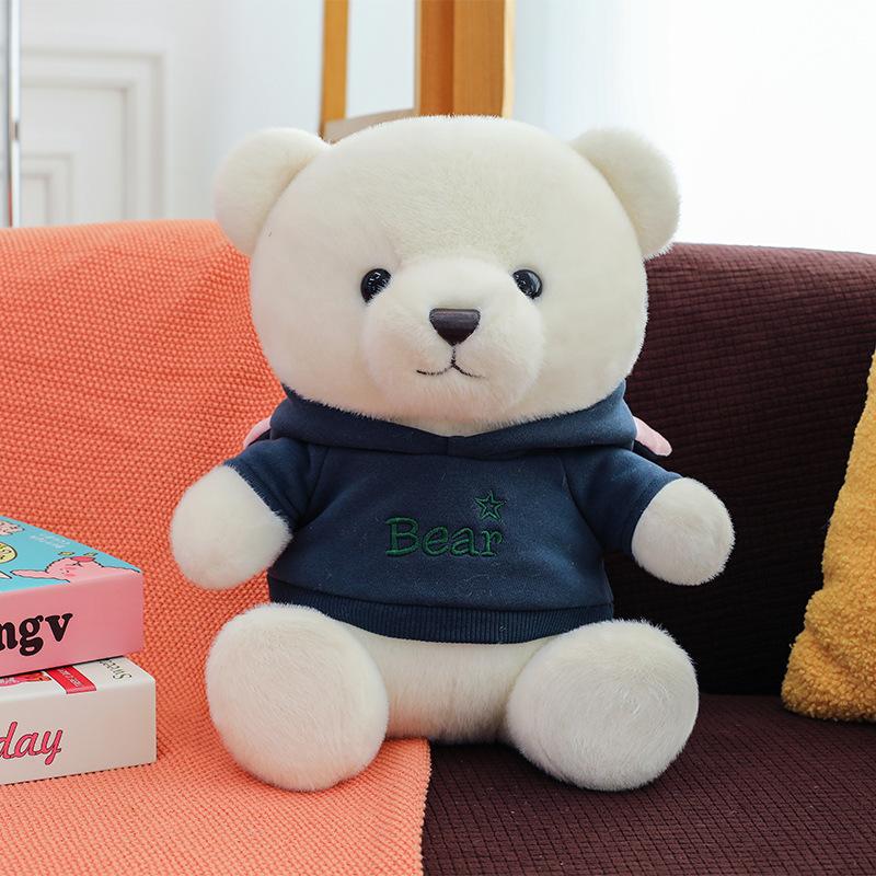 Casual Sweatshirt Bear Doll Teddy Bear Doll Plush Toy Girl Birthday Gift Video Game City Redemption Doll