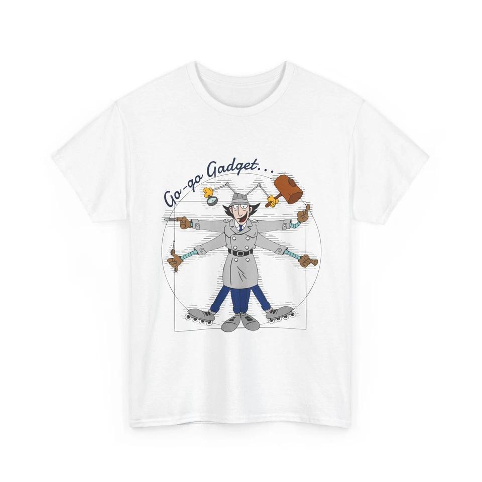 

T-shirt Inspector Gadget cartoon TV series 100% cotton S