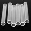 6 Pcs 4Inch Clear Borosilicate Glass Tube 12Mm OD 8Mm ID 2Mm Glass Thick Blowing Tubes with Cleaning Brush Easy Install