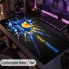 Large Mouse PadLeicester City Custom Name Text Personalized Desk Mat Non Slip Gaming Pad