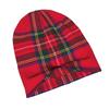 Tartan, Christmas, Checkered, Buffalo, Plaid Pattern Classic Knit Hat for Adults Available In Versatile Tones Ideal for Subtle Styling During Cool Day