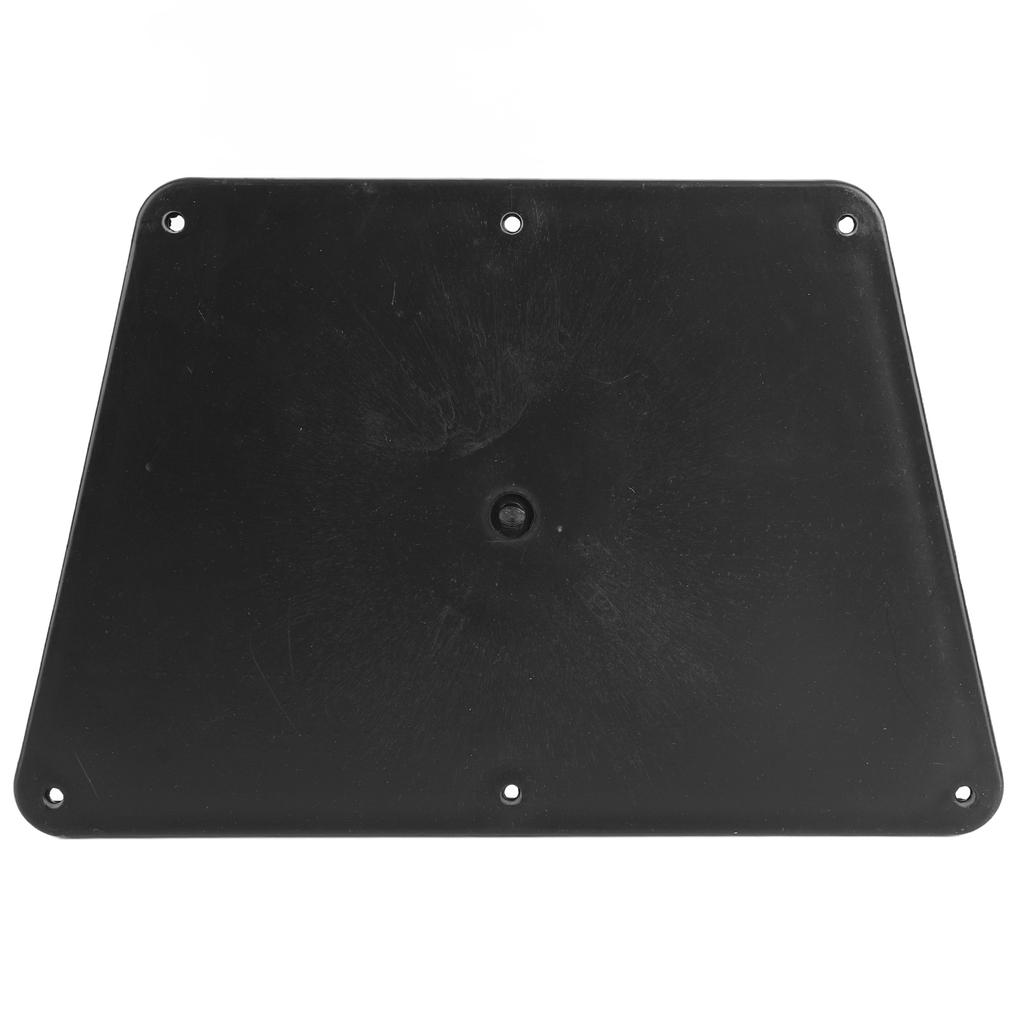 Plastic Transom Outboard Plate Pad for Inflatable Boat Yacht Kayak Canoe Fishing Boat Black