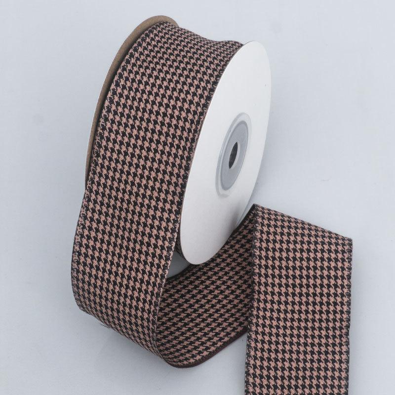Handmade Decorative Romantic and Cozy 4cm Colorful Thousand Bird Plaid Clashing Ribbon Bow Ribbon Gift Holiday Clothing Packaging Decorative Fabrics