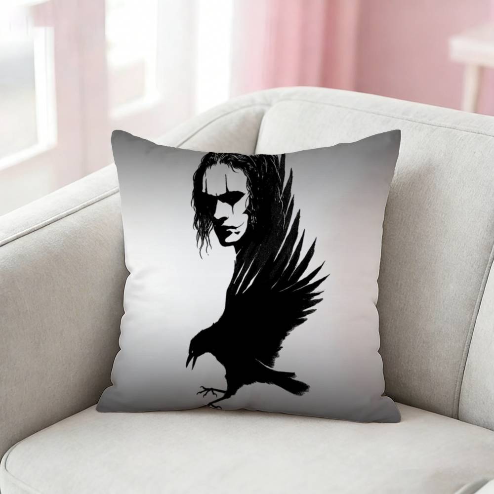 Thriller TTHE CCROWS Pillow Case Pattern Printed Pillowcase For Living Room Sofa Cushion Cover