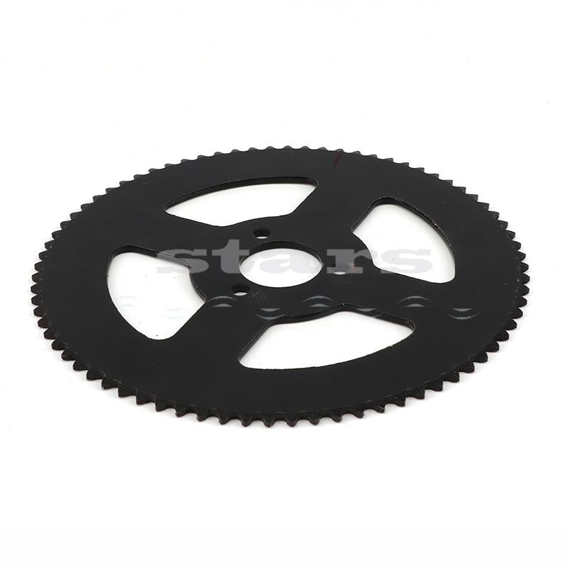 62 64 66 68 70 72 74 76 78T 80T Tooth 25H 26MM Rear Sprocket Mini Moto ATV Quad Dirt Pit Pocket Bike Chopper 47CC 49CC Parts