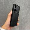 Luxury Faux Leather Case for Vivo Y28 4G Shockproof Big Window