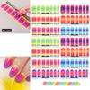 Manicure Sticker Set Gradient Color Waterproof Nail Polish Strips Nail Decorations