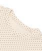 Beullaengkiteu Dot Pattern Ultra Short Sleeve Tee (Ivory)