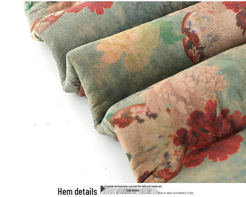 2025 New Style Cotton Jacket for Women: Grandmother Autumn-Winter Coat for Middle-aged and Elderly, Plus Velvet for Warmth