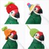 Handmade Hamster Hat Cartoon Hamster Headwear Pet Headdress Pet Knitted Hat  Photograph
