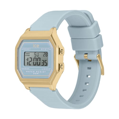 Authorized distributor Ice watch Ice watch digital ladies 022058 Ice digit ICE digit retro Trunk Will Blue Small