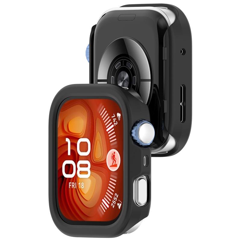 PC Hollow Case Glass For Huawei Watch Fit 4 Pro Smartwatch Screen Protector Frame Bumper for Huawei Fit 4  Cover Shell