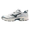 Mizuno Sneakers Unisex MXR Bianco Neve Blu Majolica Argento D1GA245102