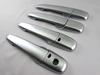 BRIGHTZ MPV LY3P Door Handle Cover Advanced Key Satin Silver LY3 Y3 3 M P V 33280 Knob, Compatible, [DHC-NOBU-331]