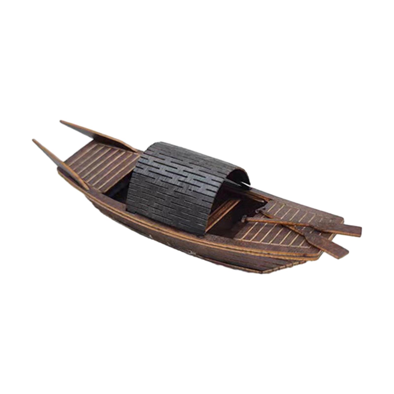 

Модель лодки Wupeng Ручная работа Парусник Народные искусства Ремесла Украшения лодки Судовые ремесла для полки Столешница Гостиная Домашняя планировка