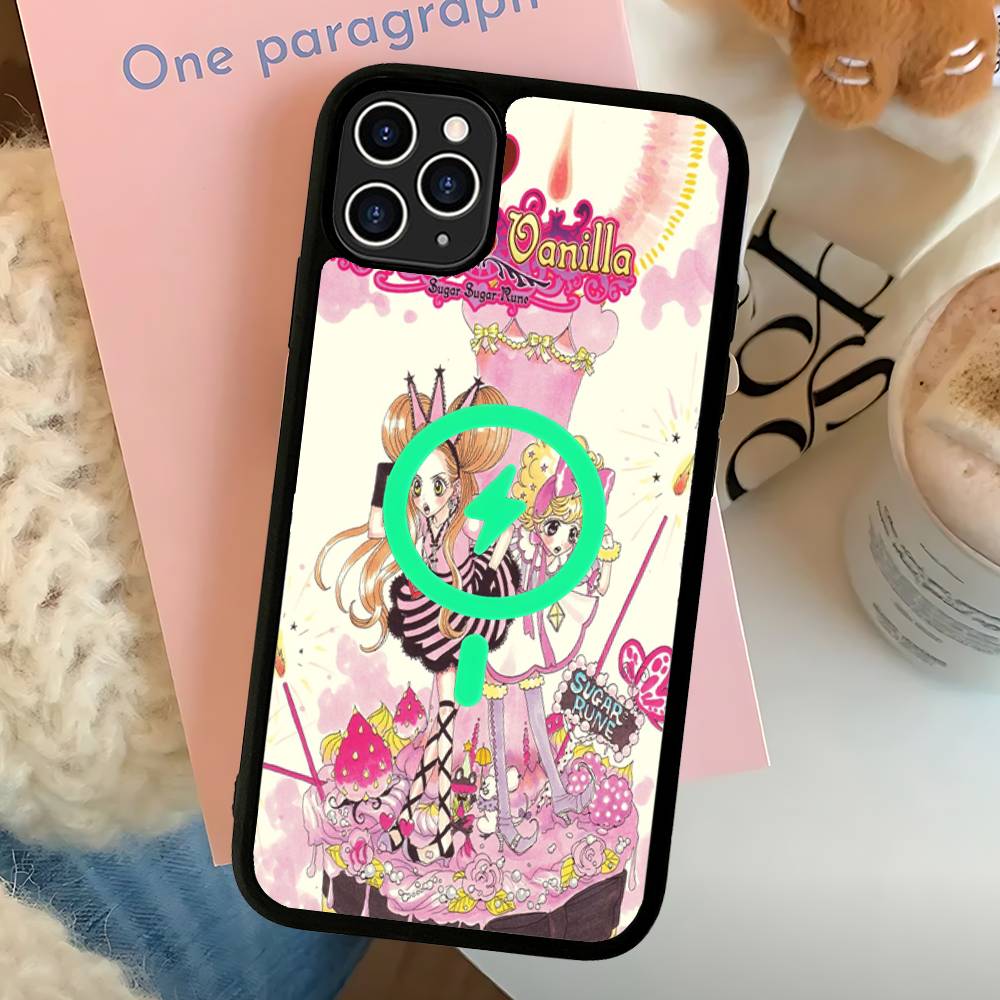 Anime Sugar Sugar Rune For Magnetic Phone Case For IPhone 17 16 15 14 13 12 11 Plus Pro Max PC+TPU Cover