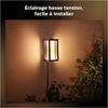 Applique murale philips hue white and color ambiance impress - 8w - noir