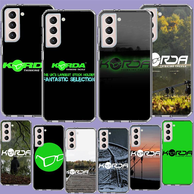 Korda Fishing Tackle Phone Case For Samsung A17 A56 A36 A26 A16 A55 A35 A25 A15 A05S Galaxy A71 A51 A41 A31 A21S A70 A50 A40 A30