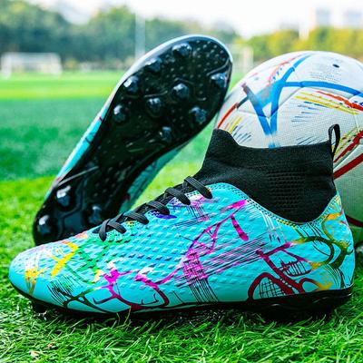 35-46 Football Sole Help Outdoor Men's Long Nail Sports Football Boots Large Size Youth Sports Football Boots