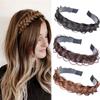 Damen Haarband Fischgrätenzopf Faule Perücke Twist Zopf Stirnband Haarnadel Böhmische Mode Rutschfester Kopfschmuck Braut Haarschmuck