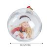 with Hanging String Home Decor Crafts Creative Shape Transparent Ball Photo Frame Christmas Tree Ornaments New Year Gifts