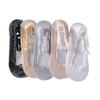 5 Pairs of Women's Summer Thin Lace Lace Lace Pearl Halter Boat Socks