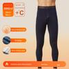 Men's Cashmere Silk Velvet Thermal Pants with Knee Pads