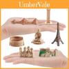 Great Wall Eiffel Tower Building Model Set Pvc Construction Toys For Collectors