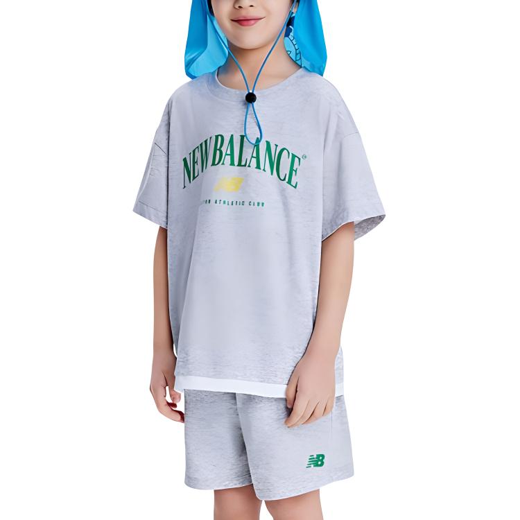 New Balance Casual Sportswear Light Gray Children Aged 3 7 Years Old ND2SE2E13316