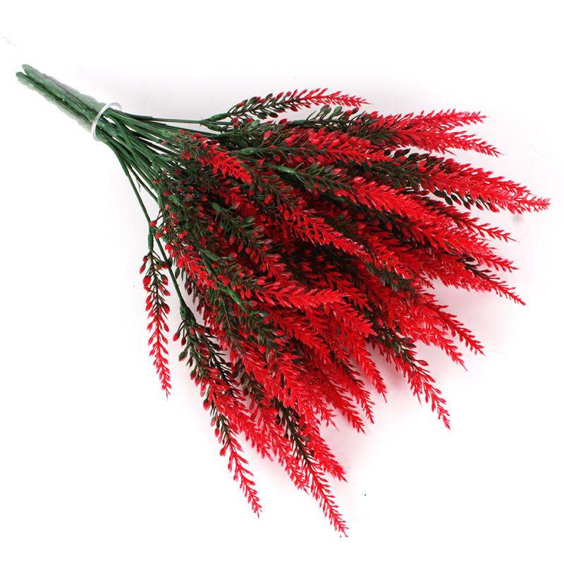 Resistant Artificial Lavender Flowers Perfect For Garden, Porch, And Window Box Decorations