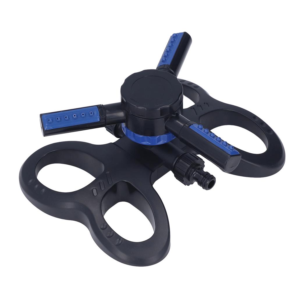 Lawn Sprinkler 360 degrees Automatic Rotation Trifurcate Type with Quick Coupling for Garden Watering Irrigation System