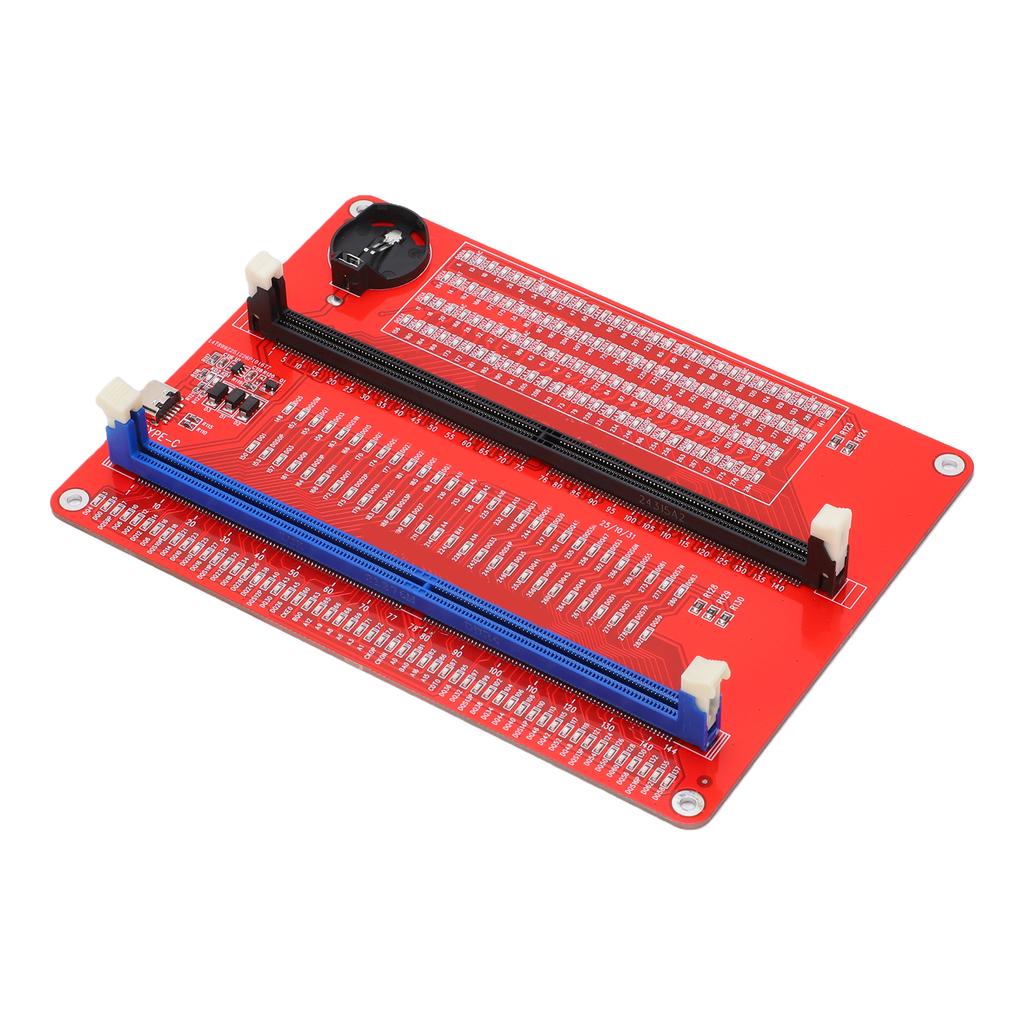 DDR4 DDR5 Speichertesterkarte mit LED-Anzeige Speicherdiagnose-Analysator für Desktop-Computer