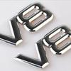 V8 Emblem Metal Sticker Badge Fender For V8 Racing Emblem Auto For Car Motorcycle Truck SUV