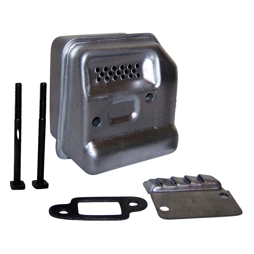 Set de tobe de eșapament pentru piese de ferăstrău cu lanț cu șurub de garnitură Se potrivește pentru Stihl 017 018 MS170 MS180 Înlocuiește piese Unelte de grădină