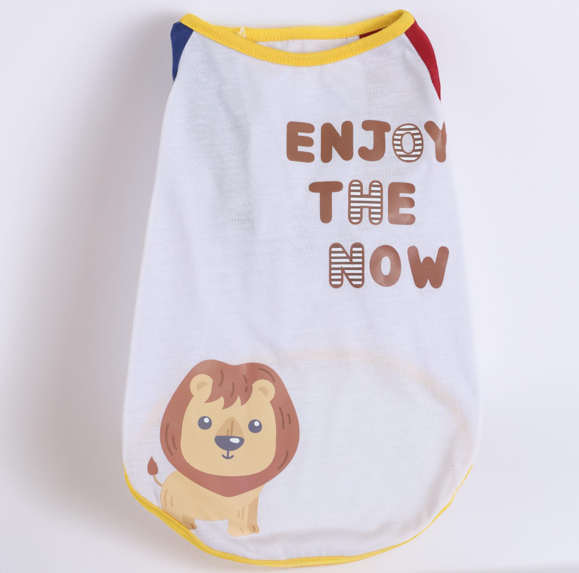 

Pet dog clothes summer thin vest Bichon teddy pet clothes manufacturer a small dog clothes XS