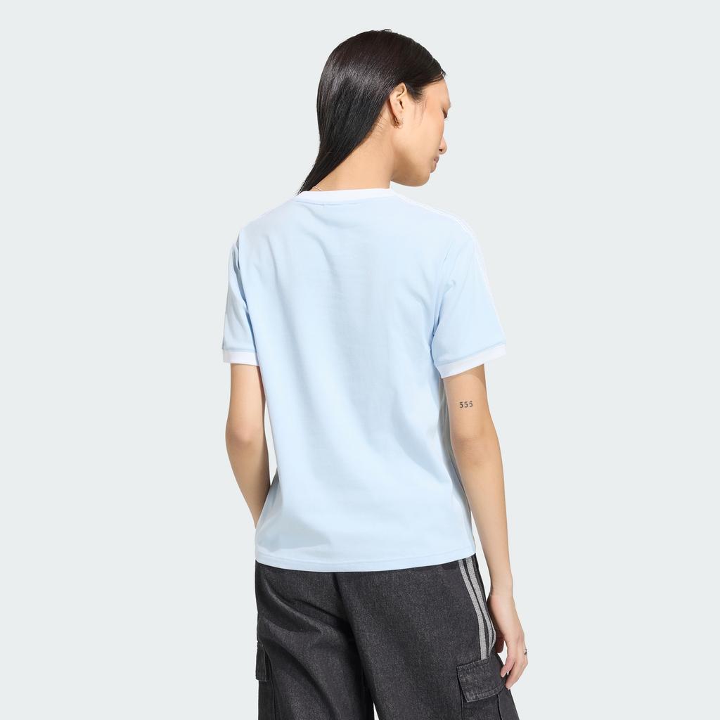 ADIDAS 3-Stripe T-Shirt - Crystal Sky / Kx1882