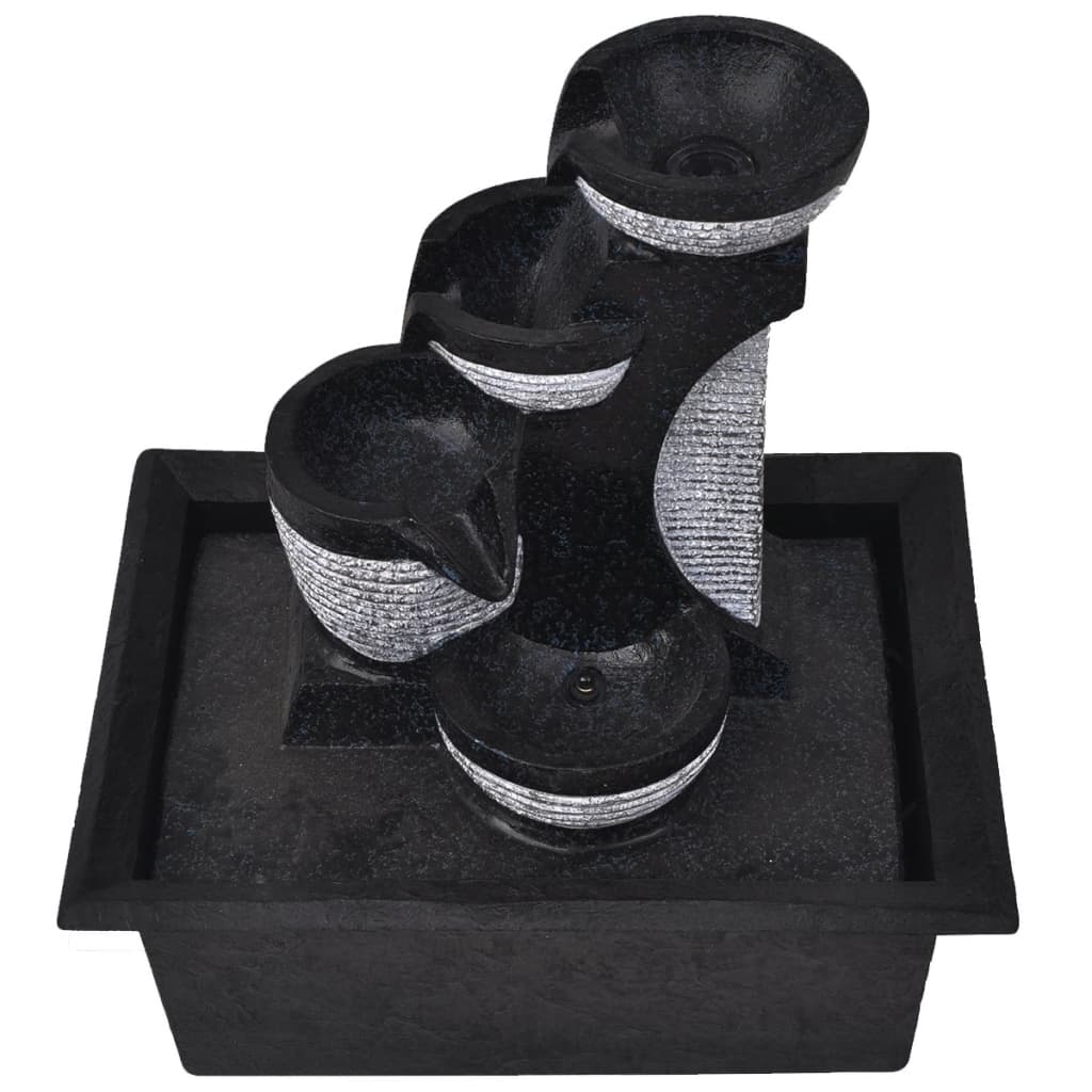 Indoor Fountain with LED Polyresin