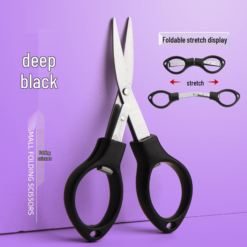 Foldable Stainless Steel Scissors and Pliers for Fishing and Badminton Strings