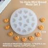 Reusable Cookie Shaped Mold Flexible Resin Mold Baking Tool DIY Baking Tool  DIY Baking