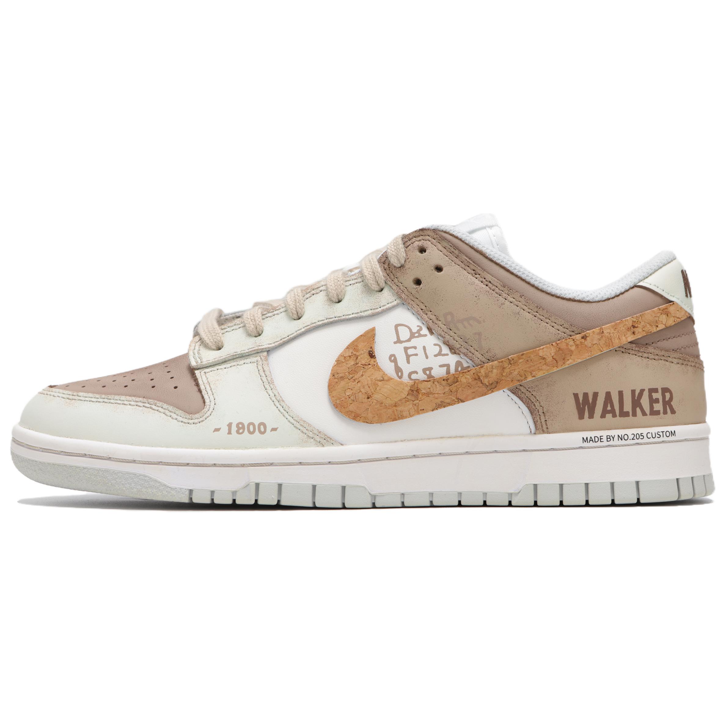 

Nike Dunk Low top Skateboard Shoes Men s Beige Umber HF5441-105(Teamfour-) 40.5