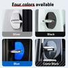 Car Door Lock Decoration Protection Cover Flags Emblem Stainless Steel Case For VW Volkswagen Taigo   Accessories