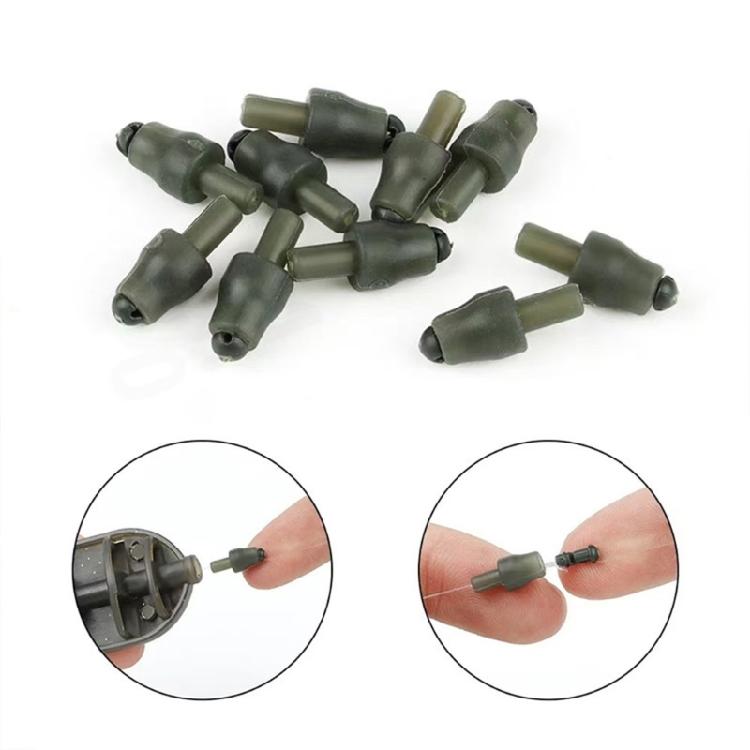 50Pcs Quickly change Connectors Replacement Inline Quickly change Bead Method Feeder Connector Fishing Accessories