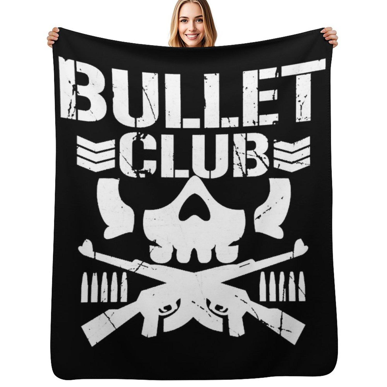 Bullet Club Throw Blanket Cozy Throw Blanket Birthday Gift for Him Her 102x76cm(40x30in)