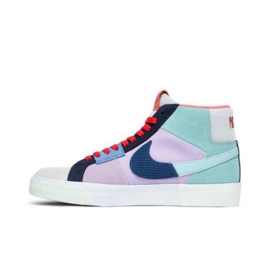 

Nike Zoom Blazer Mid Premium SB Mosaic Pack - Multi DA8854-500 Men s Shoes EU 38.5 синий/лиловый