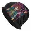 Warm Unisex Women Knitted Hats Adult Unisex Horror Game YTTDED Anime Skullies Beanies Caps Your Turn To Die Humor Bonnet Hats