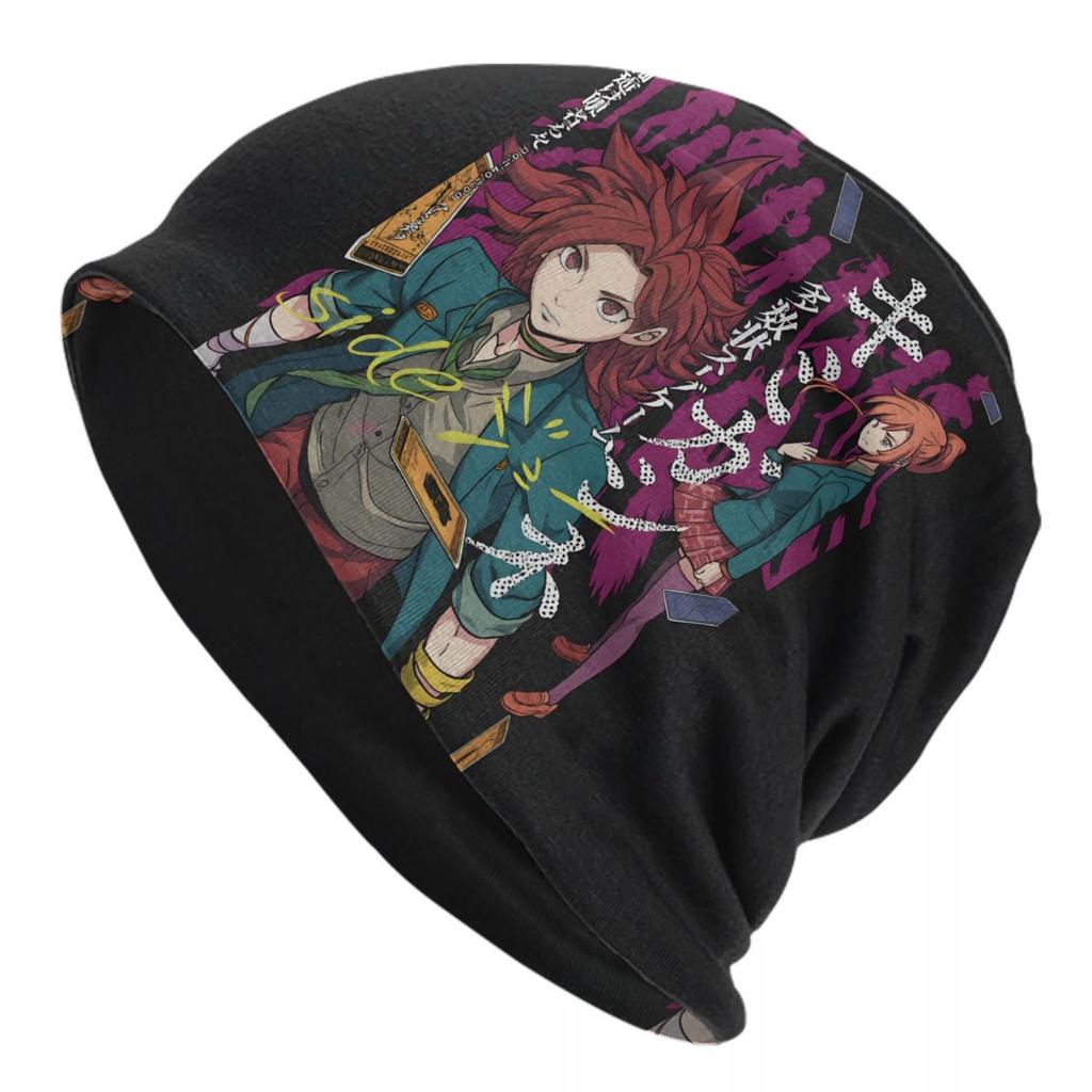 Warm Unisex Women Knitted Hats Adult Unisex Horror Game YTTDED Anime Skullies Beanies Caps Your Turn To Die Humor Bonnet Hats