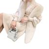 Imitation fur vest medium and long new autumn and winter vest women wear fluffy vest vest imitation fox hair