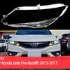 For Honda Jade Pre-facelift 2013-2017 Headlight Cover Car Headlamp Lens Glass Replacement Front Lamp Shade Auto Shell