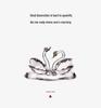 Luxury Goddess-Style Car Ornaments: Creative Swan Center Console Accessories